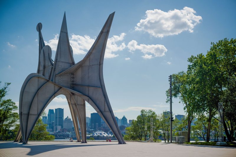 Stainless Steel Structure Under Blue Sky