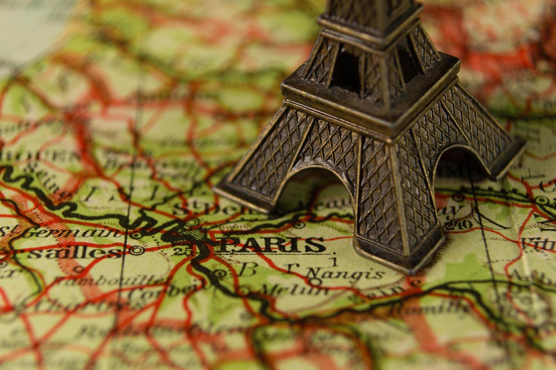 France Map location of Paris France Map location of Paris