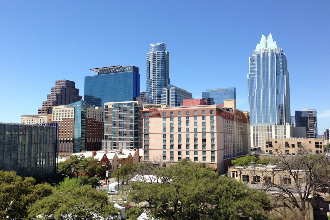 image of Austin, Texas downtown area