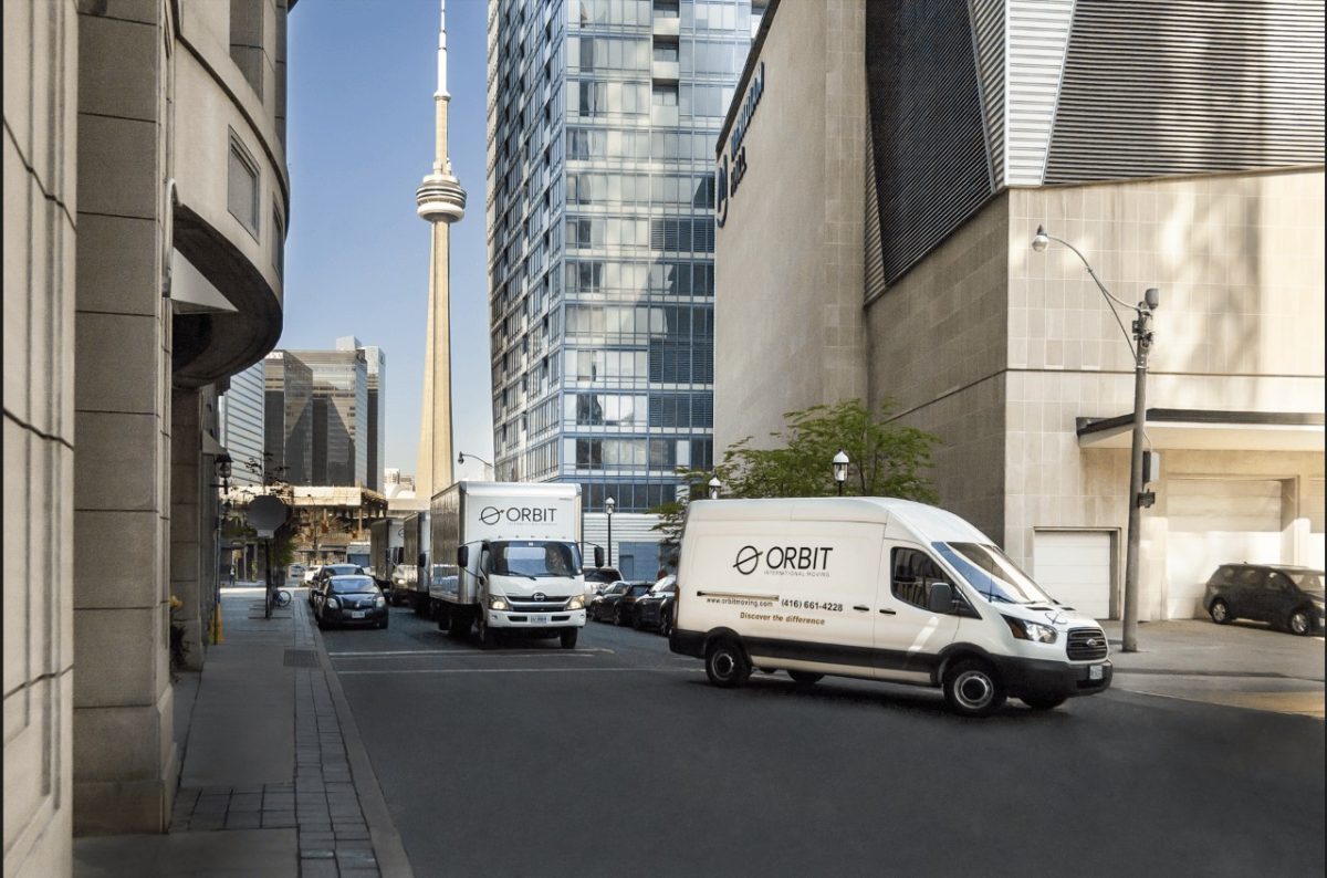 Orbit moving in Toronto