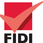FIDI Logo transparent Black Text